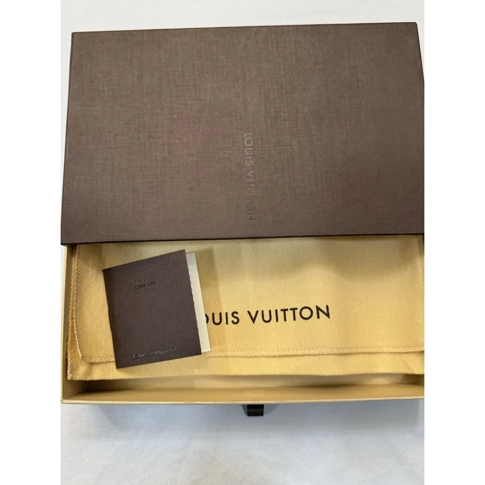 Louis Vuitton Brown Empty Drawer Box + Dust Bag 8.5